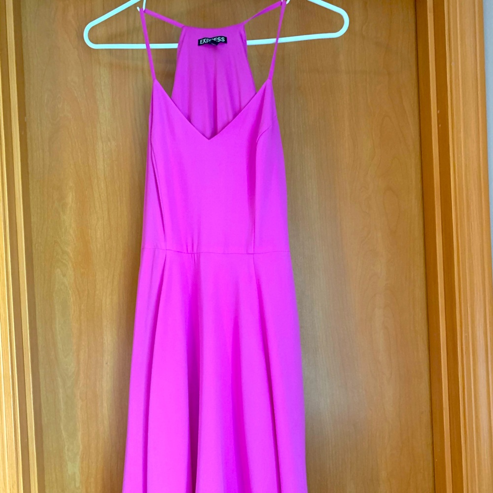 Fuschia dress